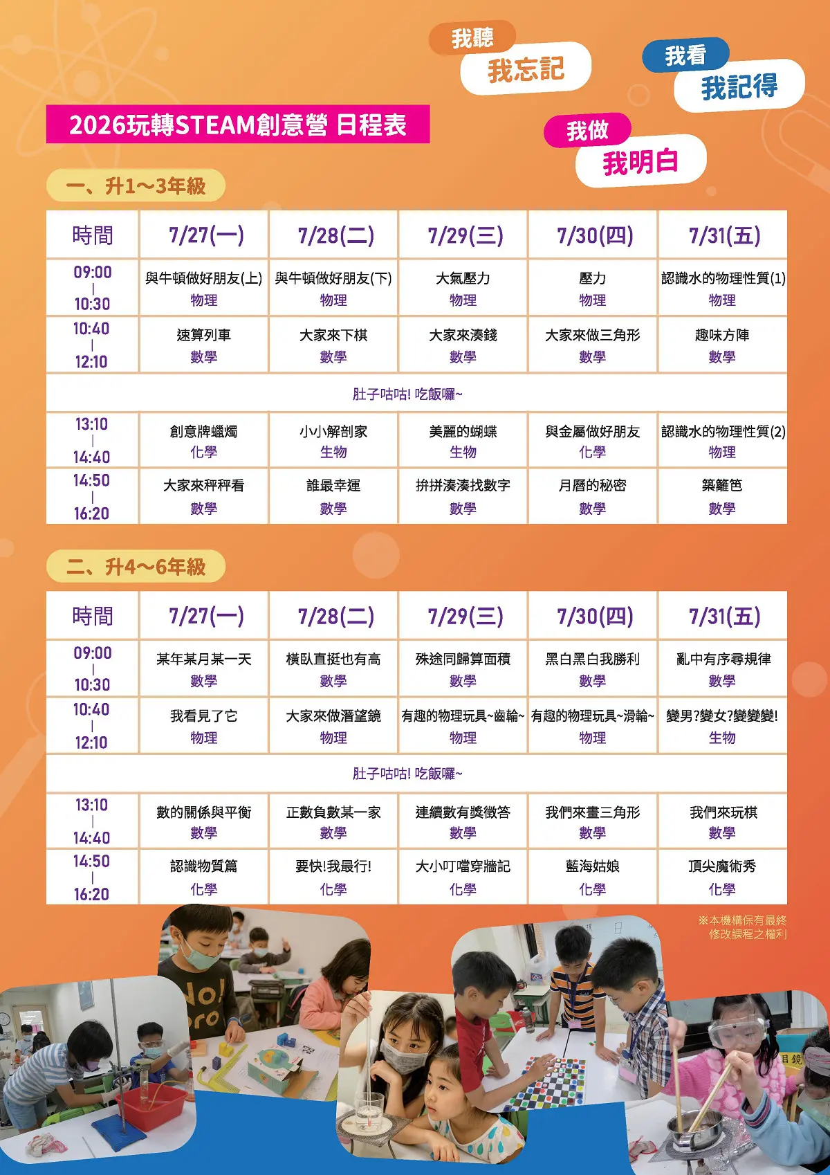 玩轉STEAM創意營反面